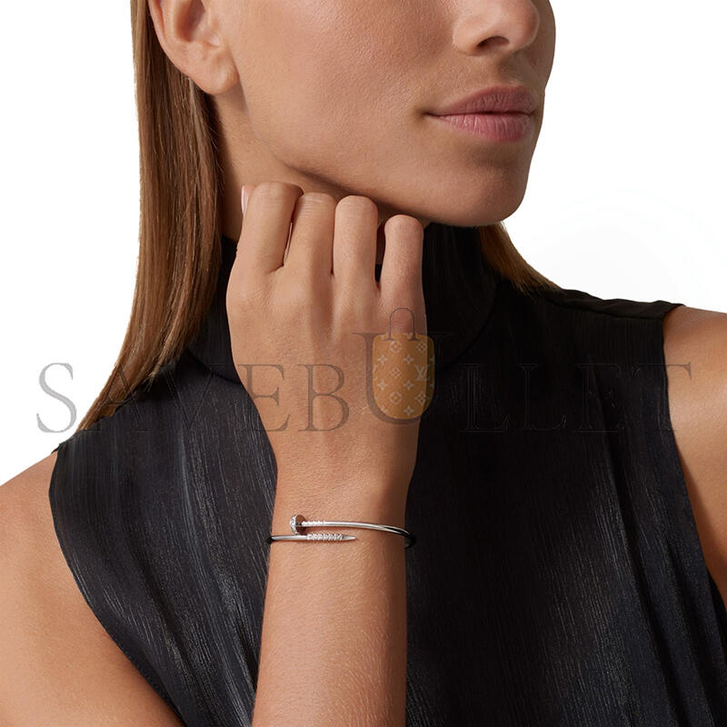 ca*t1er juste un clou bracelet small model reverse-set D1am0nds crb6092017